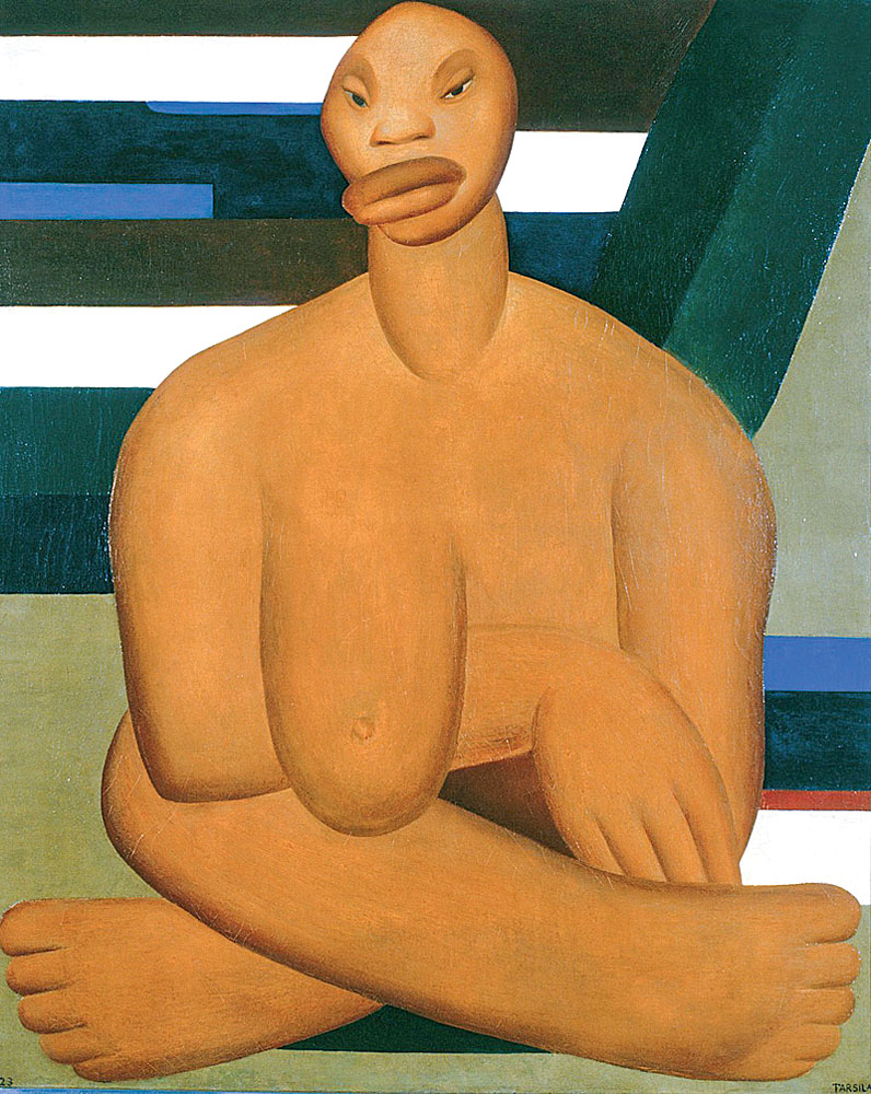 a-negra_-de-tarsila-do-amaral-que-faz-parte-da-mostra-_ciccillo_-no-mac-usp A Negra, Tarsila do Amaral