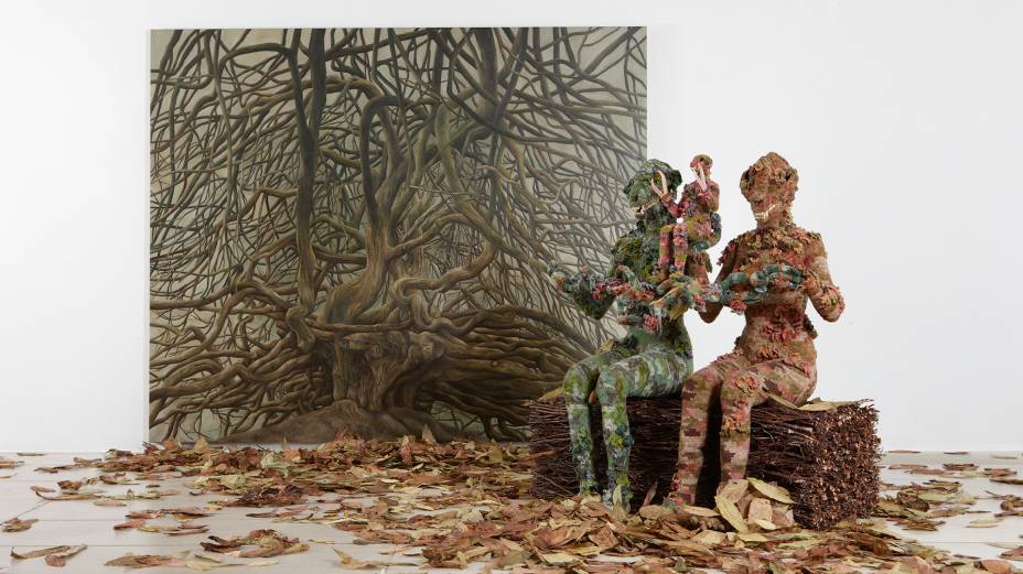 Geraldine Javier, Filipinas, “Weavers of Time”, 2013. Collection of Arario Museum in Space, Seoul, Korea